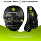 Sanabul Essential Curved Punching Mitts for Boxing, MMA Muay Thai Boxing Pads for Training, Punch Focus Mitts, Hand Pads Sparring Gear, Strike Shield