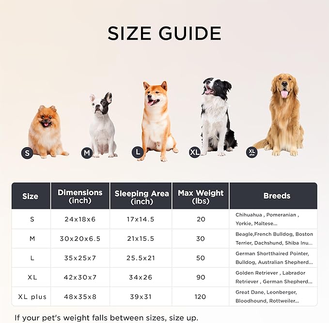 Bedsure Orthopedic Dog Bed for Medium Dogs, Waterproof Memory Foam Medium Pet Beds with Sides, Non-Slip Bottom and Egg-Crate Foam Dog Couch Sofa with Washable Removable Corduroy Cover, Grey