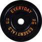 2-Inch Olympic Bumper Plates, Perfect Weight Plates for Weightlifting and Strength Training, Multiple Weights Available