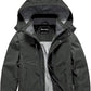 Pursky Boy's Waterproof Ski Jacket Kids Winter Snow Coats Fleece Raincoats Parka