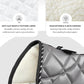 Harrison Howard Dressage Saddle Pad High-Performance Leather Saddle Pad for Horse Riding with Excellent Shock Absorption