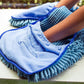Tuff Pupper Quick Dry Towel for Dogs | Ultra Absorbent Microfiber Shammy | Extra Large 35x15 Size for All Breeds | Comfortable Hand Pockets | Indoor Outdoor Use | Durable Material | Machine Washable