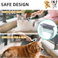 Pet Hair Removal Comb,New Cat Brush with Release Button,Pet Grooming Brush for Short&Long Pet Hair,Deshedding Brush for Pet (Green Set)