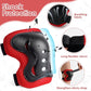 BOSONER Kids/Youth Knee Pad Elbow Pads Guards Protective Gear Set for Roller Skates Cycling BMX Bike Skateboard Inline Skatings Scooter Riding Sports