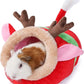 JanYoo Ferret Bed - House Hide & Cage Accessories (S, Reindeer)