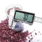 TWINKLING High Luster Crushed Glass Glitter, Broken Glass, Fire Glass Gems Chips for Fire Pit, DIY Resin Art, Epoxy Crafts, Geode Painting, Aquarium Decoration, 6-9mm(370g/13oz.) (Purple)