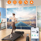 3.0HP Walking Pad with 9% Incline, 0.6-5 MPH, Compact & Portable Under Desk Treadmill for Home/Office, Maximum 265lbs Capacity, Remote, APP Control, for Jogging/Running, Assemble Free
