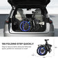 Foldable Electric Bike for Adults, 30+MPH, 48V 20Ah Removable Lithium Battery up to 80Miles, 20" Fat Tire 1000W Peak Motor Dirt Ebike Adult Electric Bicycle for Commute Beach Mountain E Bike