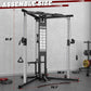 DONOW Cable Crossover Machine, Cable Fly Machine Home Gym System Workout Station with Dual Pulley System Pull-Up Bar Cable Bar and LAT Pull Down System