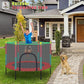 Kids Trampoline with Safety Enclosure Net - 5FT Trampoline for Toddlers Indoor and Outdoor - Parent-Child Interactive Game Fitness Trampoline Toy Gift for Boys and Girls Age 1-8