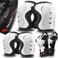SKATEWIZ Skating Protective Gear Adults & Kids [6pc] incl. Knee Pads, Elbow Pads Wrist Guards for Roller Skating & Skateboarding