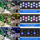 AQUANEAT LED Aquarium Light for 12 Inch Fish Tank, Auto On Off with Timer, Full Spectrum, Adjustable Brightness, Daylight Moonlight Mode, for Fresh Water Low-to-Mid Light Plants