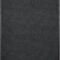 Indoor/Outdoor Hose-Wash Ribbed Design Non-Slip Rubber 3x5 Modern Area Rug for Living Room, Bedroom, Dining Room, Office, 35" x 60", Black