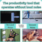 Pet Hair Removal Tool – Reusable Lint Roller for Dogs & Cats – Self-Cleaning Fur Remover Brush – Ergonomic Lint Roller for Carpet, Bedding, Couch, Car Seat & More (Blue)