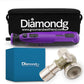 Diamondg Cordless Dog Nail Grinder with Quiet Sound & LED Tip for Large & Small Dogs, 4hrs. Runtime, 2 Bits Included, Purple