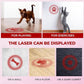 O'ANTOO Cat Toy - Dog Toy | Wall Image Projector | Indoor Interactive Cat Toy with 5 Different Designs | Ideal for Dog, Cat, Kitten, Puppy (White)