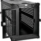Heavy Duty Fully Collapsible Powder-Coated Aluminum Dog Crate - Large (Black)
