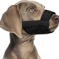 Mayerzon Dog Muzzle with Hook and Loop for Large Medium Small Dogs, Patented Soft Mesh Beagle Labrador Puppy Muzzles for Biting Chewing Grooming, Breathable, Adjustable, Allows Panting Drinking