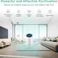 Air Purifiers for Home Large Room Up to 1375 ft², 4-in-1 True HEPA Air Purifier for Pets Hair Dander Pollen Smoke Cooking Pet Smell. CADR 187 m³/h, Air Cleaner for Bedroom Nursery Living Room
