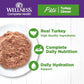Wellness Complete Health Pate Adult Wet Cat Food, Natural, Protein-Rich, Grain Free, 3 Ounce, 24 Pack, (Turkey)