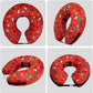 CuteBone Inflatable Dog Donut Collar with Removable Soft Fleece Covers for Small/Medium/Large Dogs and Cats After Surgery GWB07M