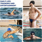 Swim Cap for Men Women Adult, High Stretch Fabric Swim Cap, Swimming Caps Non-Waterproof