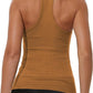 iGENJUN Workout Tops for Women Racerback Basic Tank Summer 2025 Camisole V Neck Slim Fit Ribbed Sleeveless