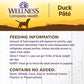 Wellness Complete Health Natural Wet Canned Dog Food, Duck & Sweet Potato, 12.5-Ounce Can (Pack of 12)