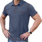 Sailwind Men's Short Sleeve Polo Shirts Casual Summer Classic Collared Golf Shirt with Pocket
