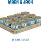 Weruva Classic Cat Food, Mack & Jack with Mackerel & Grilled Skipjack, 5.5oz Can (Pack of 24)