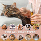 TAKAVU Dematting Fur Rake Comb Brush for Dogs & Cats - Undercoat Comb with Safety Blades for Removing Knots, Mats & Tangles - Grooming Tool for Poodles, Doodles, Long Haired Pets