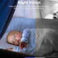 Hugolog 2K 3MP Indoor Pan/Tilt Security Camera with Auto-Focus,Ideal for Baby Monitor/Pet Camera/Home Security,Starlight Color Night Vision,Human/Pet AI,US Cloud,Compatible with Alexa