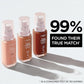 L'Oreal Paris True Match Super-Blendable Foundation, Medium Coverage Liquid Foundation Makeup, W9, Medium Deep, 1 Fl Oz