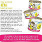 Weruva BFF Minced Natural Wet Cat Food, Tuna and Chicken 4 Eva in Gravy, 3oz Can, Pack of 24