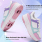 Roller Skate Shoes for Kids Girls Boys Detachable Wheeled Fashion Sneakers