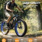 Ebike for Adults Electric, 52V 19.2Ah/32Ah, Peak 2000W/2500W E-Bike, 36/40MPH, 70 Miles/100Miles Long Range, Hydraulic Disc Brake, Off Road Snow Mountain E-Bike, 24"/26" Fat Tire Fast Electric Bicycle