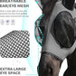 Harrison Howard Horse Fly Mask with Forelock Opening Stretch Breathable and Comfortable for Horses UV -Protection Grey M