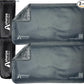 Small Flexible Gel Ice Packs for Injuries Reusable - Soft Hot and Cold Packs for Injuries for Ankle, Hand, Wrist, Head Pain Relief - 5" x 10" - 2PK - Grey