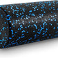 ProsourceFit High Density Foam Rollers 12 - Inches long, Firm Full Body Athletic Massage Tool for Back Stretching, Yoga, Pilates, Post Workout Muscle Recuperation, Black