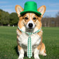 PET SHOW 10 Pack St. Patrick's Day Dog Ties Neckties for Large Medium Dogs Adjustable Holiday Grooming Accessories Neck Ties Bowties Girl Boy Pets Festival Costumes Puppy Wedding Party Gift Favor