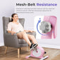Sunny Health & Fitness Smart Under-Desk Bike Exerciser, Low-Impact Cardio Cycling Equipment for Home/Office, Mini Paddler for Arm/Leg Mobility Training, Free SunnyFit App Connect, Optional Motorized