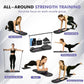 Pilates Board – Foldable Pilates Reformer with Resistance Bands, Bar & Travel Bag – Full-Body Strength & Ab Training Equipment for Women & Men, 15 in 1