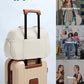 Gym Bag for Women, Travel Duffle Bags with Wet Pocket, Lightweight Carry on Bag Overnight Weekender Duffel Bag, Water Resistant (Beige)