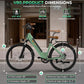 V80 Electric Bike, 1000W Motor 28MPH Ebike, 48V 13Ah Removeable Battery, 26'' City Cruiser Adult Electric Bicycles up to 70 Miles