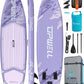 UPWELL 10'6"/11'/11'6" Inflatable Paddle Board, Stand Up Paddlboard for Youth & Adults, Stable Design, Premium SUP Accessories, Backpack, Leash, Hand Pump, Fins