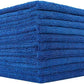 The Rag Company - Edgeless 365 Microfiber Towels (10-Pack) Premium 70/30 Blend, Professional Polishing, Wax Removal, Auto Detailing, 365gsm, 16in x 16n, Royal Blue