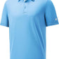 Mens Polo Shirts Short Casual Solid Stylish Dry Fit Performance Designed Collared Golf Polo Shirts for Men