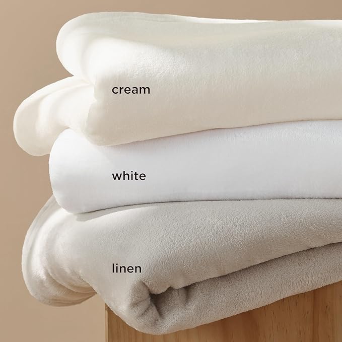Bedsure Twin XL Fleece Blanket Dorm Bedding - Lightweight Soft Cozy Blankets for Bed, Sofa, Couch, Travel, Camping, Linen, 66"x90"