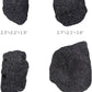2-6 Inches Large Natural Black Lava Rock 4 PCS Aquarium Rocks for Aquascaping, Aquarium Landscaping, Terrariums, Fish Tank Decoration, Vivariums, Paludarium, Reptile and Amphibian Enclosures