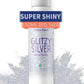Hair Glitter Body Glitter Spray, 150ML Glitter Hairapray Silver Glitter Spray for Hair and Boday, Hair Glitter for Kids Women, Body Shimmer Festival Rave and Makeup 4.2 Fl Oz